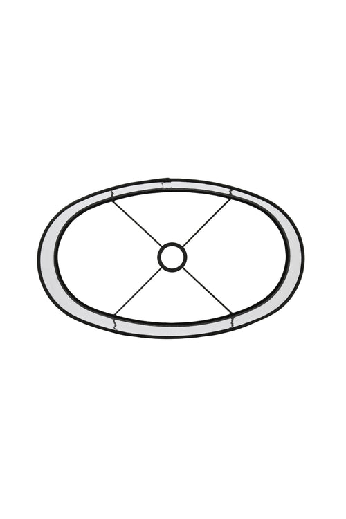 Light & Living lampenkap LIVIGNO - 38x17.5x28cm - zwart - vtwonen shop