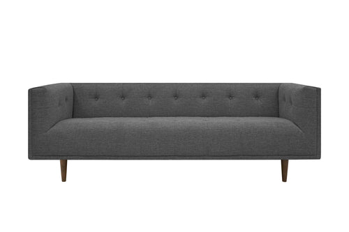 Kick Texture Bank Bobbi - Donkergrijs