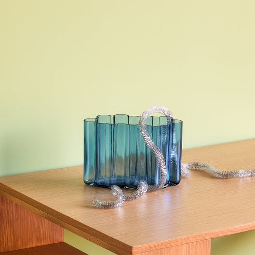 Hübsch vaas Umber - glas - 30x16xh20cm - vtwonen shop