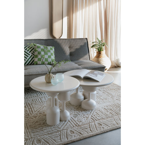 Housecraft Living Dec Bijzettafel Rond 55 cm Beige - vtwonen shop