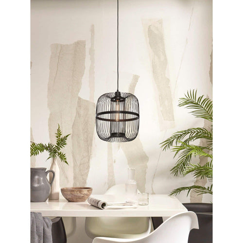 GOOD&MOJO hanglamp Hokkaido - zwart - Ø25cm - vtwonen shop