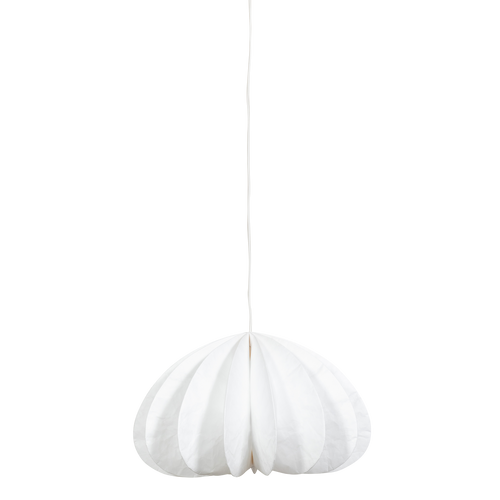 WOOOD hanglamp Dalia - Papier - Wit - 37xØ60 cm - vtwonen shop