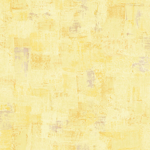 ESTAhome behang schilderachtige structuur geel - 50 x 900 cm - 131847