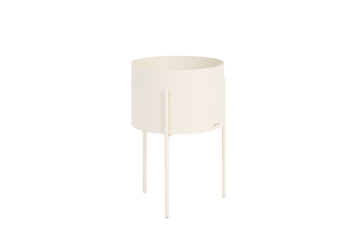 noo.ma MAKI Bloempot - breed - Piazza Beige - vtwonen shop