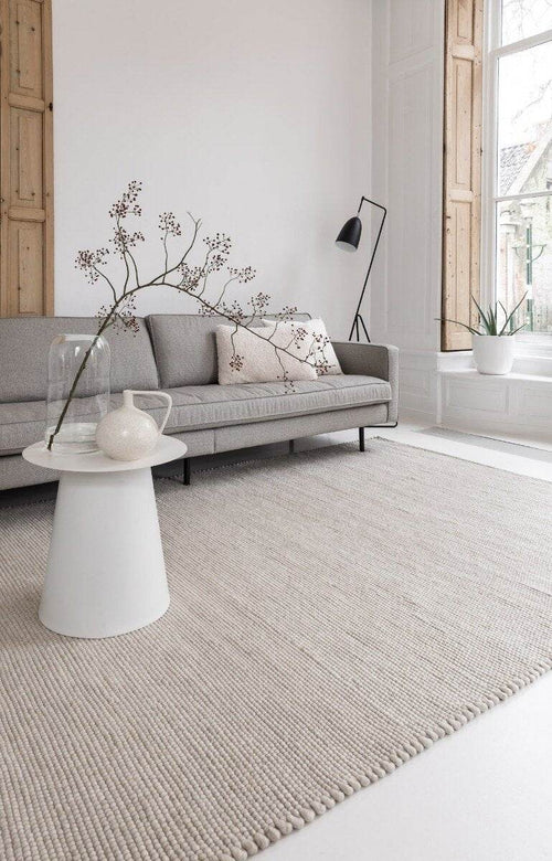 Interieur05 Wollen Vloerkleed Ivoor wit Vik - 240 x 340 cm - vtwonen shop