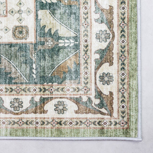 Interieur05 Vintage vloerkleed Medina Groen