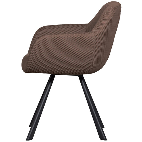 WOOOD eetkamerstoelen Juno - Mesh - Epresso - Set van 6