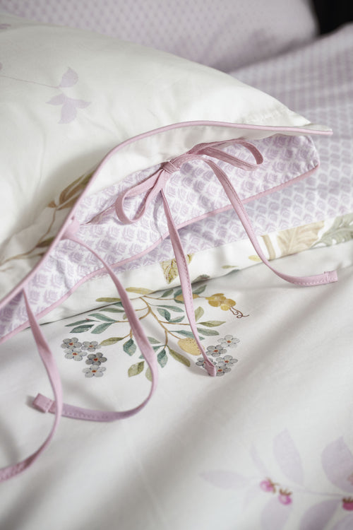 Pip Studio  Bustani Roll Cushion - 22 x 70 cm - Wit - vtwonen shop