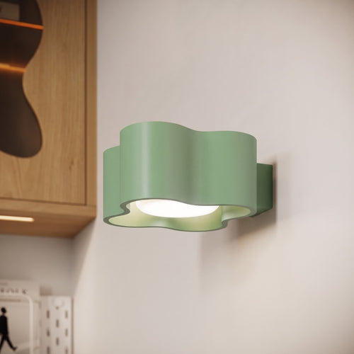 Sollux Lighting Wandlamp OVIO saliegroen Gx53 - 12x14,5x6cm
