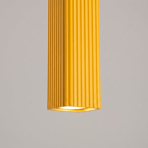 Sollux Lighting Hanglamp RAYO 1 geel - 8x8x118cm