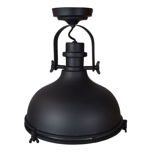 Urban Interiors plafondlamp Harvey - 1 lichts - 32  x 38   cm - zwart