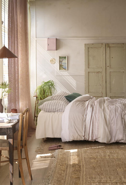 Ariadne at Home dekbedovertrek France - 240x200/220 cm - nude