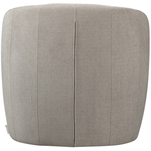 vtwonen draaibare fauteuil Turn - Velvet - Naturel - 78x82x87 - vtwonen shop