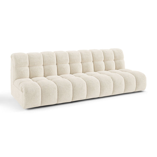 Premium Interiors - Bank SEVEN - bouclé-stof  crème 243cm
