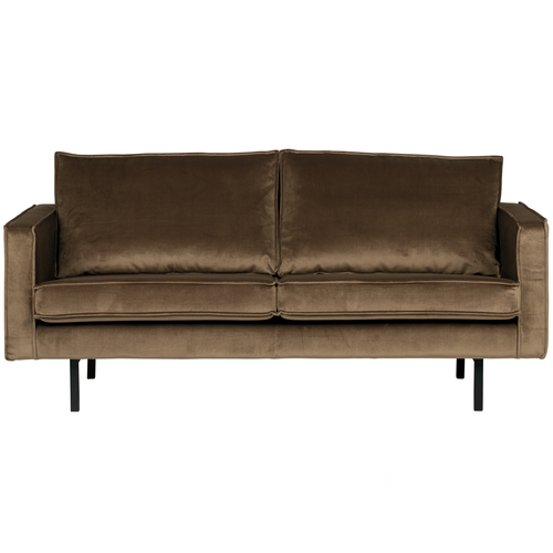 BePureHome 2,5-zits bank Rodeo - Velvet - Taupe - 85x190x86 - vtwonen shop