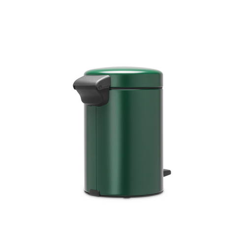 Brabantia NewIcon Pedaalemmer, 3 liter, kunststof binnenemmer - Pine Green