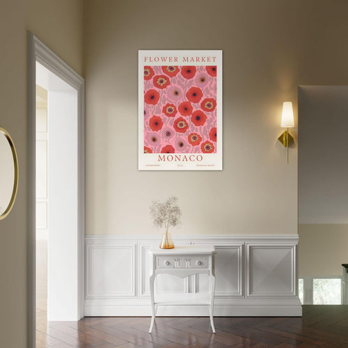 Artfulprints  Flower market - Monaco   poster 50x70 cm - vtwonen shop
