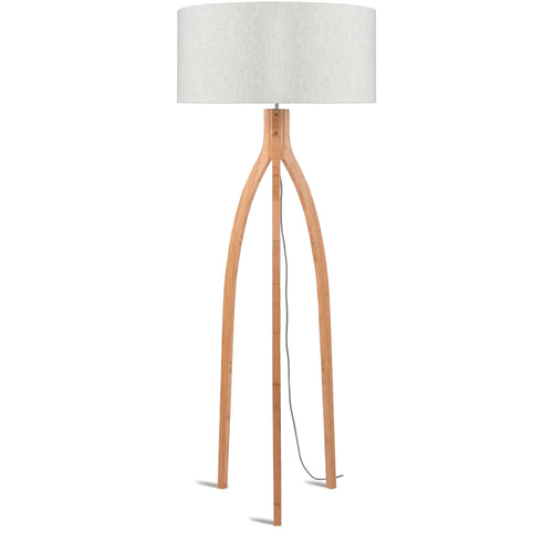 GOOD&MOJO vloerlamp Annapurna - bruin - Ø60cm - vtwonen shop