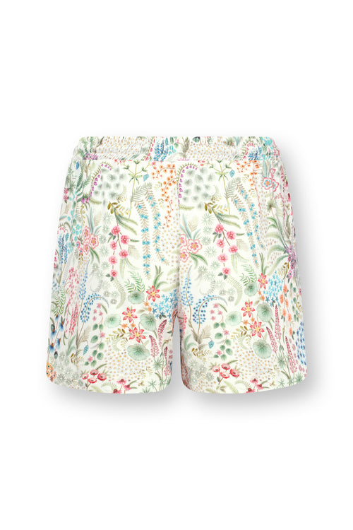 Pip Studio - Bob Korte pyjamabroek - Dames - Querida - Wit - M
