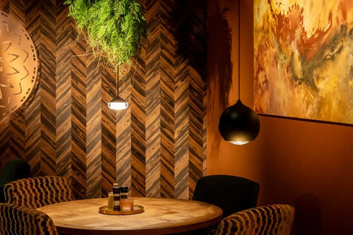 Artdelight hanglamp Miami - 1 lichts - 10  x  200   cm - zwart - vtwonen shop