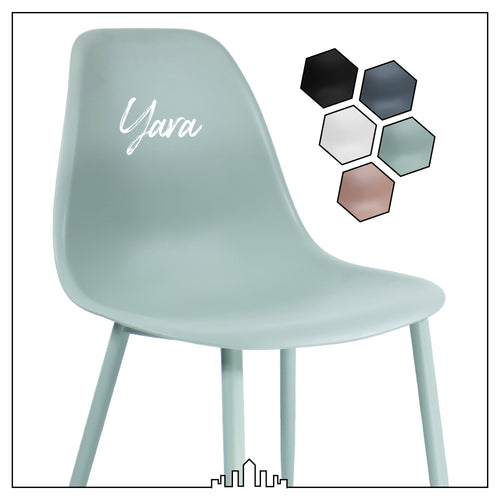 Kick eetkamerstoel Yara - Pistache - vtwonen shop