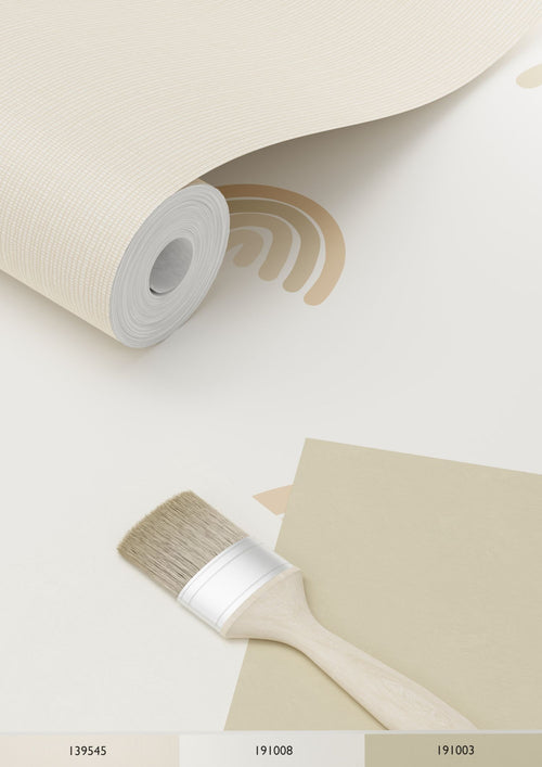 ESTAhome behang regenboogjes beige - 53 cm x 10.05 m - 139685 - vtwonen shop