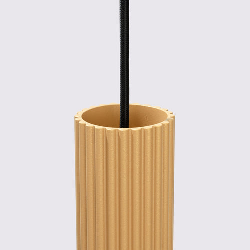 Sollux Lighting Hanglamp KARBON 2 goud - 30x6,5x90cm