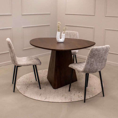 Kick eettafel Tore - Bruin