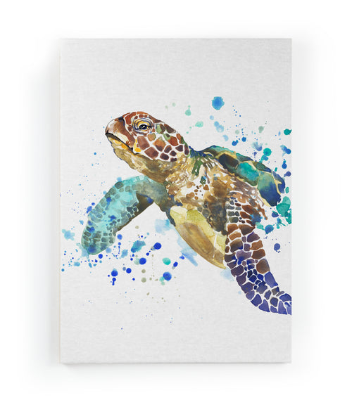 Canvas 60x40 Afdruk Schildpad - vtwonen shop