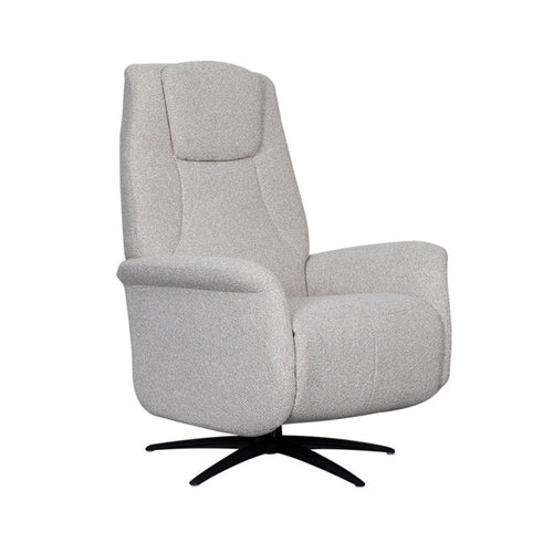 LABEL51 Fauteuil Stockholm Elektrisch - Naturel Bouclé - Draaibaar - vtwonen shop