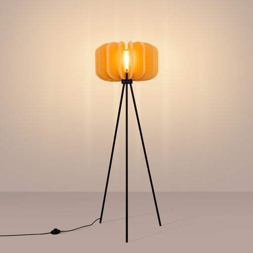 Sollux Lighting Staande lamp MULA 45 geel - 45x45x134cm