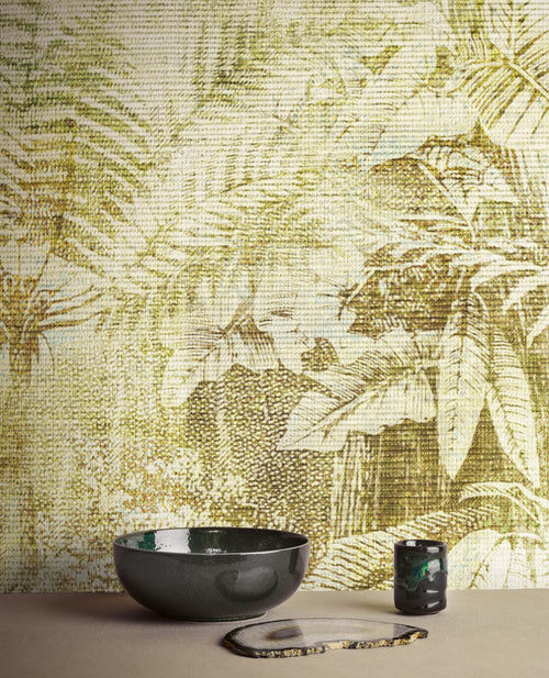 Masureel behang veren beige - 53 cm x 10.05 m - 630076 - vtwonen shop