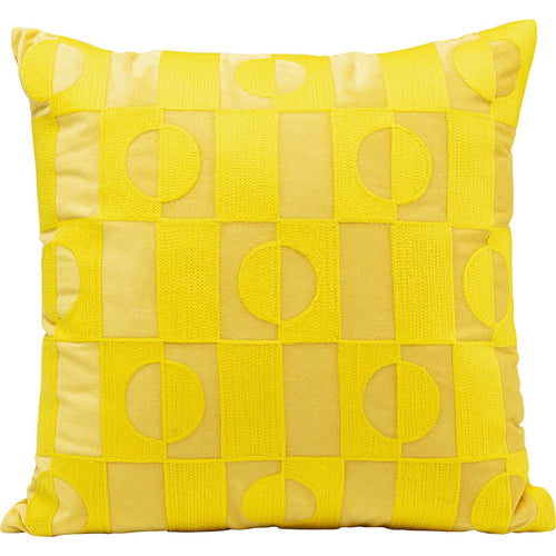 Kare Design Kussen Phase geel - vtwonen shop