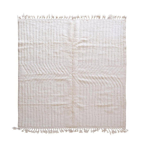 AFK Living vloerkleed Berber - handgemaakt - Wol - 240 x 256 cm