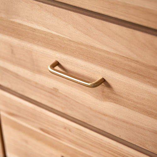 Tikamoon Kindercommode van massief teakhout - Naturel - vtwonen shop