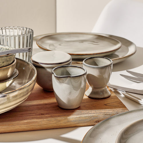 Salt & Pepper - Eierdop 5xH6cm groen Artisan - Set van 4