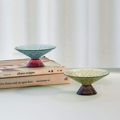 Hübsch glazen kom Bonbon - glas - ø15xh7cm - vtwonen shop