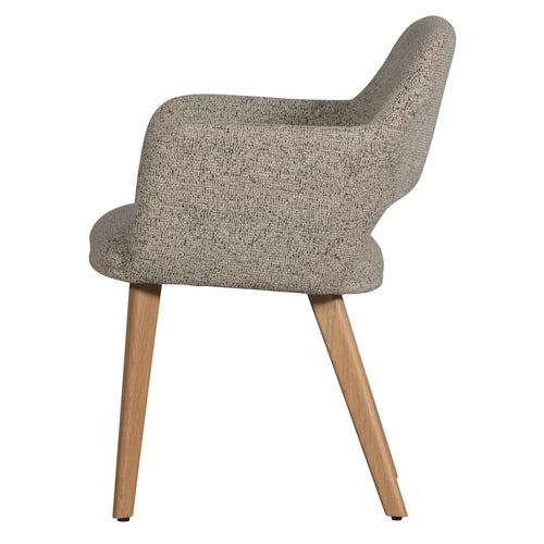 WOOOD eetkamerstoelen Murat Houten Naturel Poot - Naturel - Set van 6 - vtwonen shop