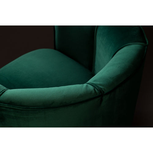 Dutchbone Flower Loungestoel Groen