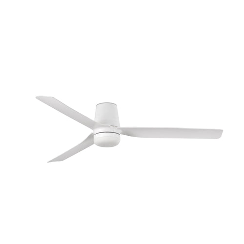 Faro Punt Punt Tub 132cm LED-plafondventilator mat wit CCT