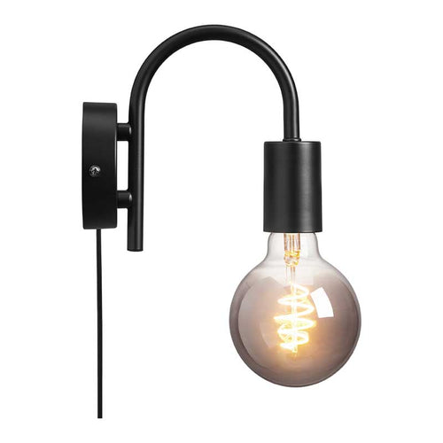 Nordlux Paco Wandlamp - E27 - Zwart - vtwonen shop