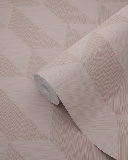 Origin Wallcoverings behang 3D-motief oudroze - 50 x 900 cm - 348032