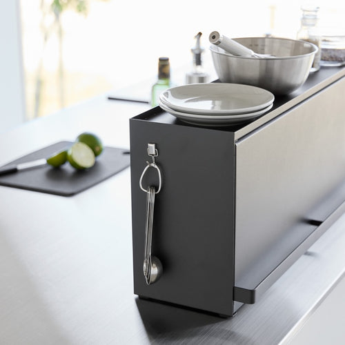 Yamazaki Aanrecht Organizer - Tower - Zwart - vtwonen shop