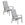 Garden Impressions Kasper tuinstoel verstelbaar taupe - 2 stuks