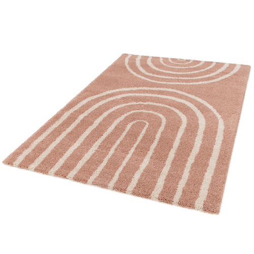 AFK Living vloerkleed Harmoni - voor kinderen - roos - 140x200 cm