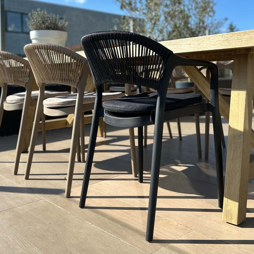Kick tuinstoel Coco - Zwart - vtwonen shop