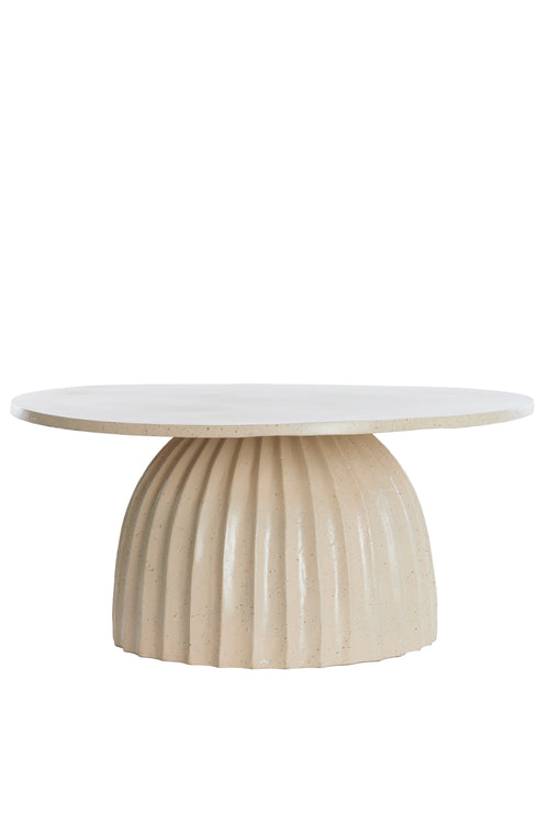 Light & Living bijzettafel VEGLIA - Ø70x33.5cm - bruin - vtwonen shop