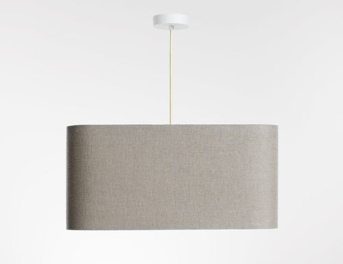 bpskoncept hanglamp Kwadro - beige linnen