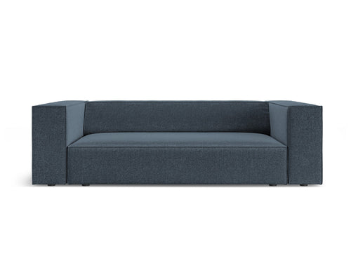 Cosmopolitan Design Bank Arendal 2-zits, chenille koningsblauw - 102x180x70cm