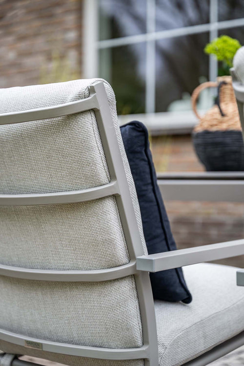 Garden Impressions Sergio tuinstoelen set van 4 taupe